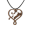 Infinity Family Heart Wood Pendant Necklace