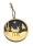 Rustic Wood Deer Ornament 