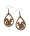 Squirrel Wood Earrings