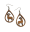 Deer Wood Earrings